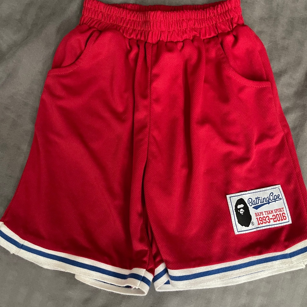 Bape kids jersey shorts